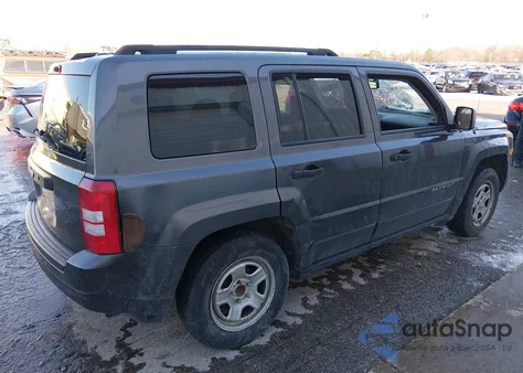 2016 Jeep Patriot Sport z USA, uszkodzony, nr VIN 1C4NJPBB4GD649815